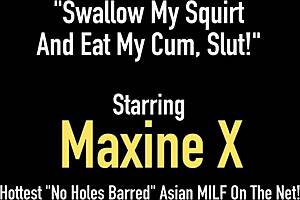 Cambodian Cougar Maxine X Intensely Fucks in Stocking-Clad Foursome. Anna Joins with Lingerie and Toys.