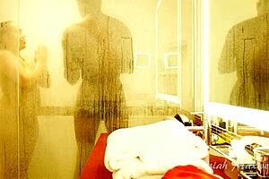 Cheating Encounter In The Shower With A Stranger.