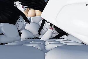 Wild compilation of Roblox sluts