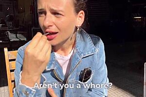 Girl talked into anal sex!