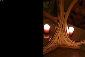 masturbating in vintage mirrors