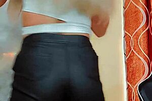 Rica Transsexual Masturbating Intensely With Crossdressing Elements