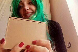 Sexy Giantess Mistress Teases Nerd with Big Ass Nipples Close Up in Fetish Roleplay Upskirt Panties