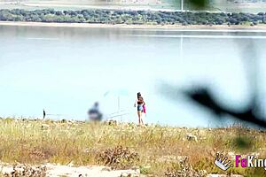 Briseida myers is so horny in the swamp, she wants to fuck now!