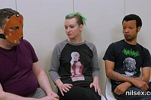 Naughty Kitten Faces Awkward Anal Treatment in Asylum