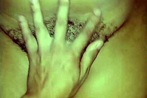 Chubby hairy wife stays naughty during quarantine lockdown. She explores her bbw body alone.