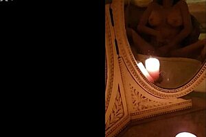 masturbating in vintage mirrors