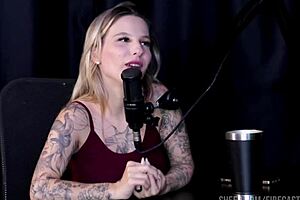 banged handcuffed teen in rough group facial