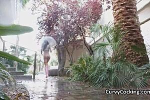 Can you believe her oily ass riding that big cock?