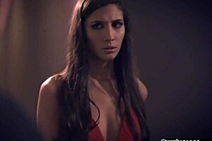 Big tits queen finds out creeper's devastating secret