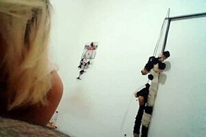 Our bear grabbed me by the hair and made me suck early