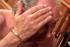 this blonde loves it when an old guy teaches her how to enjoy anal sex