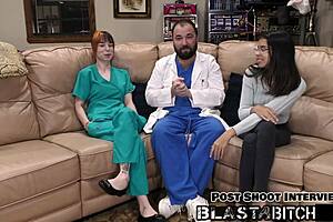 Oh wow, Ditria Rose's pussy creampied in POV close-up!