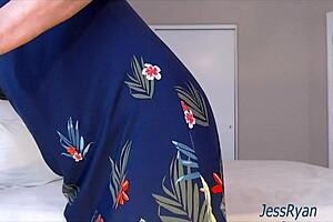 jess ryan shakes her oiled ass in taboo fun