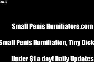 Your peewee cock makes me nauseous sph