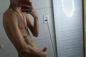 Did you see the leaked video of Thiago Kelton masturbating with his tattoo?