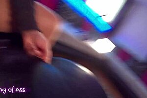 The forbidden experience with fishnet: I'll show you my seductive stripping