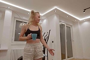 i tricked stepsister to see her tits and fuck her pink pussy with my big cock