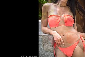 this big ass slut gets her tits licked and ass fucked by monster cock.