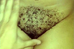 Chubby hairy wife stays naughty during quarantine lockdown. She explores her bbw body alone.