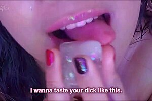 i learn blowjob lessons from hot pearl's deepthroat and mouthful