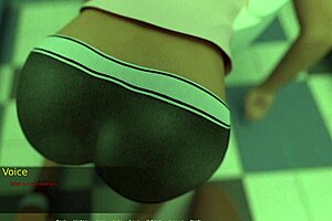 Family plays bound game together