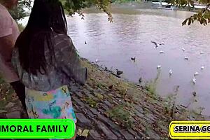 Duck Feeding Leads To Intimate Moments