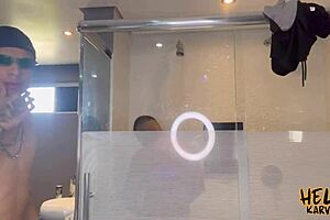 discovering my partner's hidden pussy and tasting it to compare with a woman's