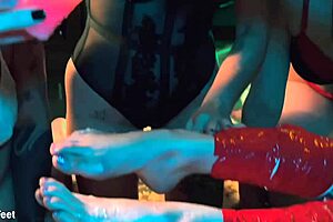 Join the kinky foot party?