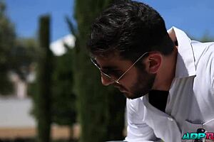 Horny college student gets fucked in various positions