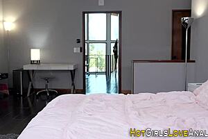 tongued horny lesbian strapon fucks in high definition for the first time