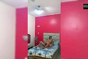 Amazing amateur couple has sex, cutie gets powerful creampie after hot bath