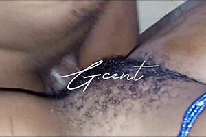 Close up the most passionate and sweet hairy sex close up video