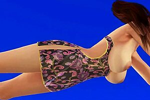 Topless Babe In Tight Dress And Panties!