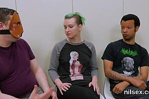 Naughty Kitten Faces Awkward Anal Treatment in Asylum