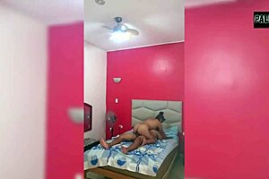 Amazing amateur couple has sex, cutie gets powerful creampie after hot bath