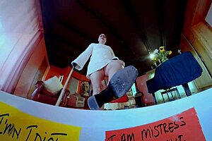 Dominatrix mistress april, girl from ipanema, ready for double fisting her huge holes?