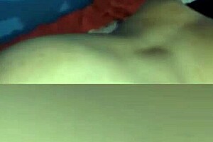 Young woman moaning pleasurably on all fours