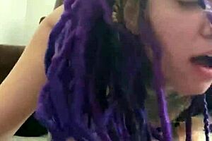 A slave girl gets taken by a big black cock