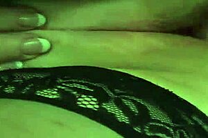 Mature British granny endures hardcore interracial anal, with blowjob and handjob foreplay.