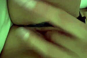 Latina beauty masturbates with dildo in family cabin, cums deliciously 😍