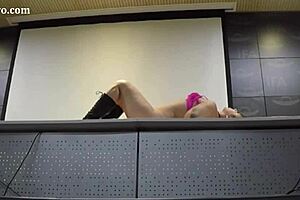 pamela and jesus teach female caresses and cunnilingus lesson