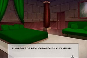 Livewire in Catsuit Sucks Cock in DC Comics Cosplay