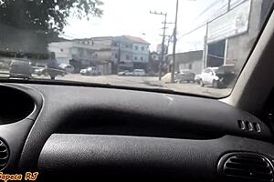 The married latina slut exposes her pussy publicly on the street for everyone to see