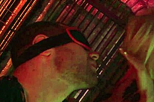 rough femdom dominatrix fucks blindfolded pussy with big tits