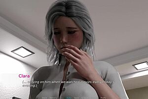 Clara's Bittersweet Day Ends With Anal And Blowjob