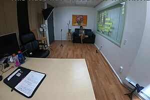 Nataly dewalt gags on cock in casting interview