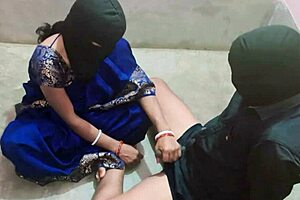 Girls from Indian villages with big boobs are showcased in this homemade video
