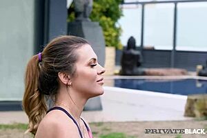 Private black - anal lover verona sky burns calories while riding bbc