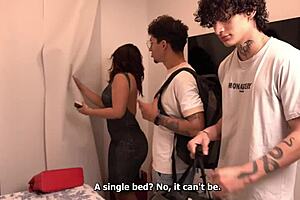 The Hotel Gave Me a Single Bed for My Stepmother My Stepbrother and Me